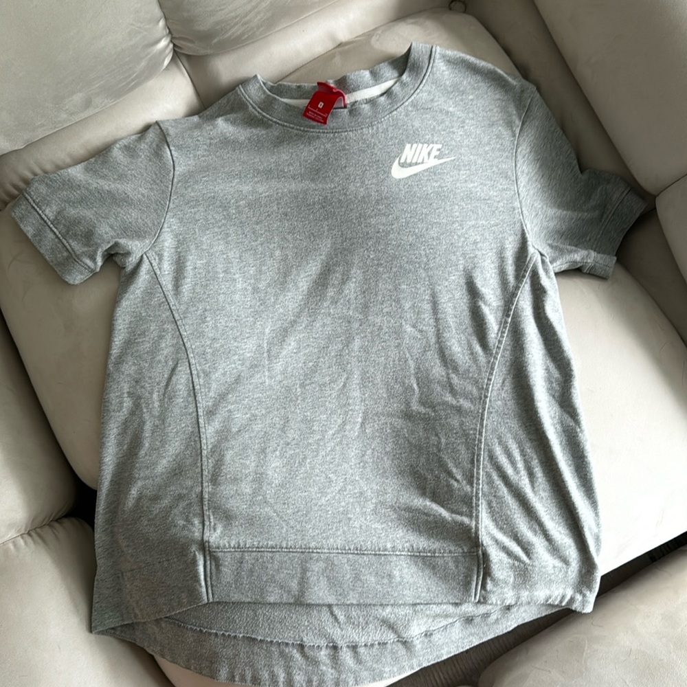 Nike women's grey t-shirt.